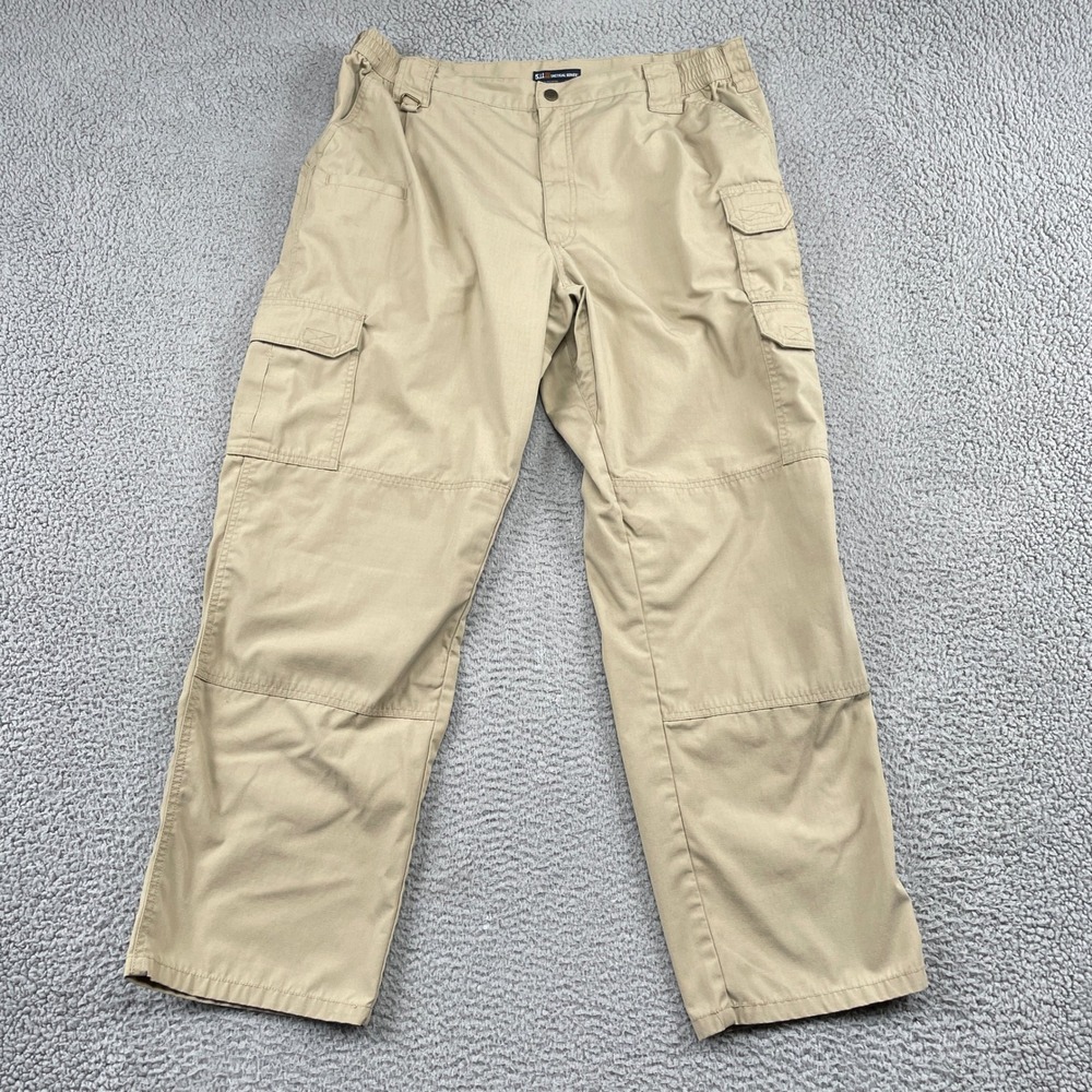 5.11 Tactical Pants Mens 40/32 Tan Tactical Series Ripstop Cargo Multi-Pocket